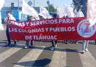 Protestan en Tláhuac; piden agua y otros servicios