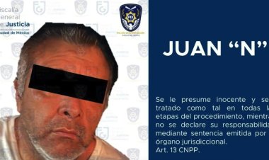 Detienen a presunto responsable de un homicidio cometido en Iztapalapa