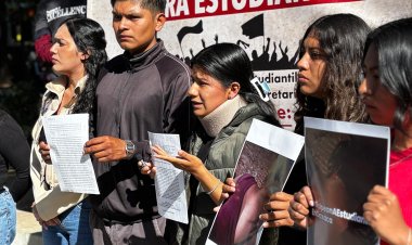 FNERRR pide al gobierno de Oaxaca solución a caso de estudiantes desalojados