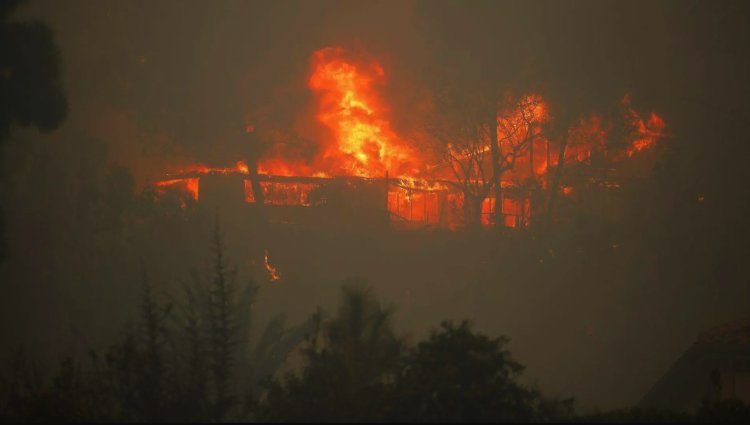 Se agrava situación por incendios forestales en Los Ángeles, California