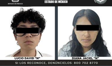 Detienen a Diana y Lucio, padres del bebé abandonado en una bolsa en Tultitlán