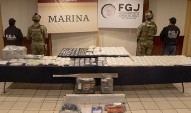 Aseguran más de 22 mil dosis de droga, armas y animales exóticos en operativo de Tamaulipas