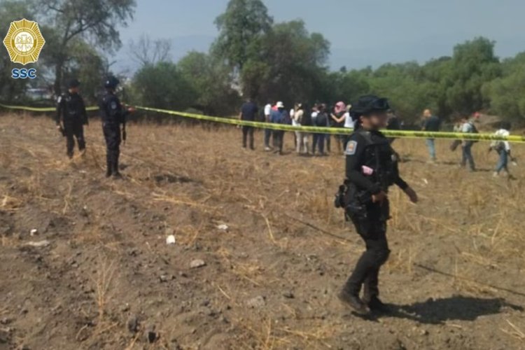 Encuentran fosa clandestina en vivienda de la alcaldía Xochimilco