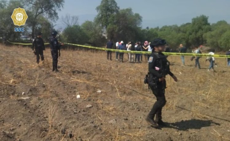 Encuentran fosa clandestina en vivienda de la alcaldía Xochimilco