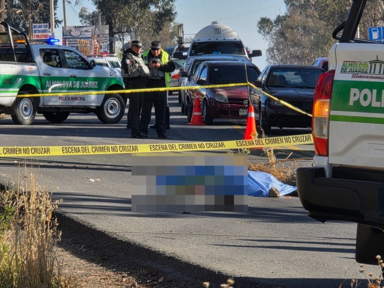 Mujer pierde la vida tras ser atropellada en la Toluca-Zitácuaro