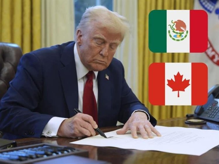 Aranceles de EEUU a Canadá y México entrarán en vigor el 4 de marzo, confirma Trump