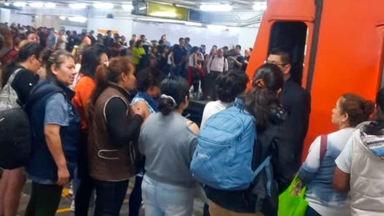 Muere mujer que se arrojó al paso del tren en el Metro Guerrero