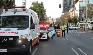 Muere adulto mayor tras ser arrollado por camión de pasajeros en la alcaldía Benito Juárez