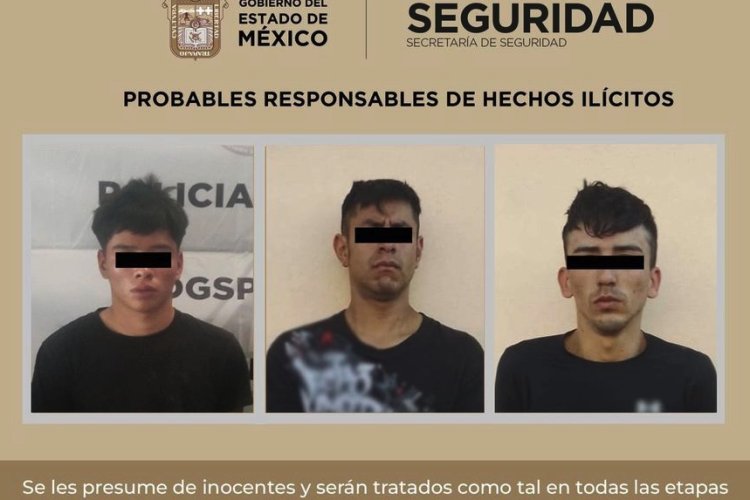 Detienen a presuntos responsables del homicidio de servidores públicos de Ocuilan