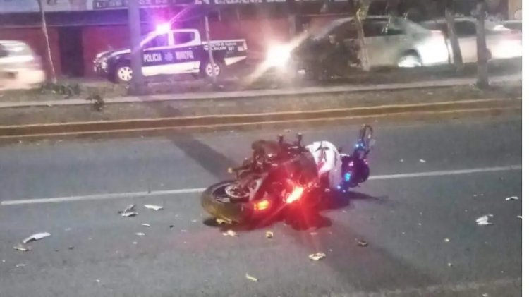 Muere atropellado motociclista en la México-Texcoco a la altura de La Magdalena