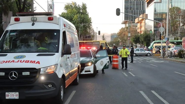 Muere adulto mayor tras ser arrollado por camión de pasajeros en la alcaldía Benito Juárez