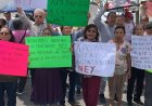 Con protesta adultos mayores de Chilpancingo exigen reinstalación de contadora