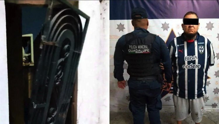 Detienen en NL al rapero “El Millonario” por irrumpir en una casa y ponerse a rapear aparentemente drogado