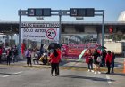 Docentes de la CNTE toman casetas de cobro en varios accesos del Edomex