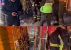 Explosión e incendio en Mercado de Sonora deja varios lesionados