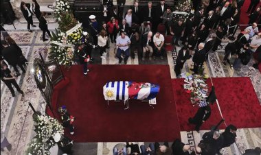 Acuden líderes al funeral de José Mujica en Montevideo