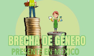 Infografía: Brecha de género presente en México