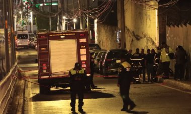 Bombero de la CDMX es atropellado por uno de sus compañeros mientras sofocaban un incendio