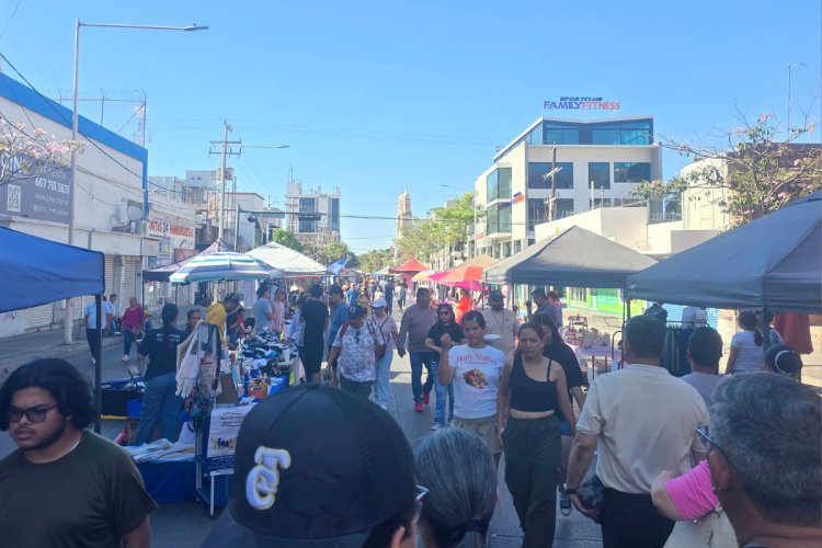 Mega bazar de Culiacán presentó miles de asistentes pese a crisis de inseguridad