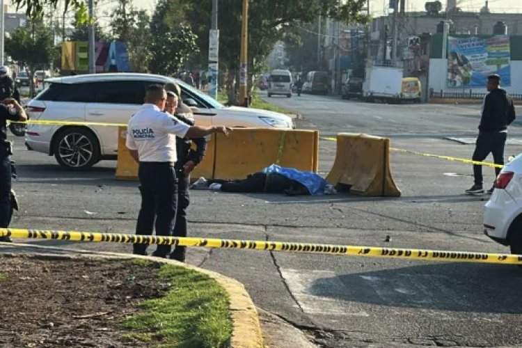Pierde la vida motociclista tras accidente en calles de Nezahualcóyotl