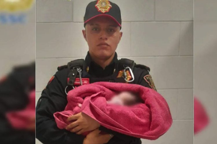 Abandonan a bebé recién nacido en baños de un centro comercial en la Álvaro Obregón