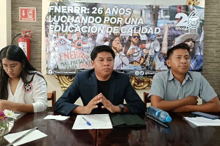 Tras denuncia, FNERRR sostendrá diálogo con gobierno oaxaqueño por caso de estudiantes desalojados