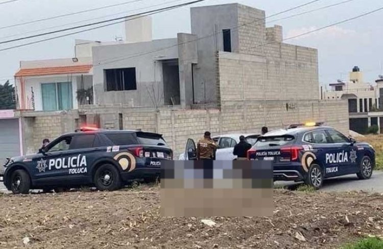 Asesinan a balazos a un hombre en Toluca; los asesinos huyeron del lugar tras perpetrar el ataque