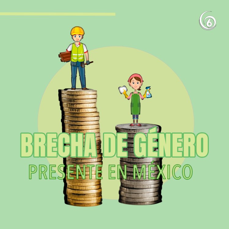 Infografía: Brecha de género presente en México