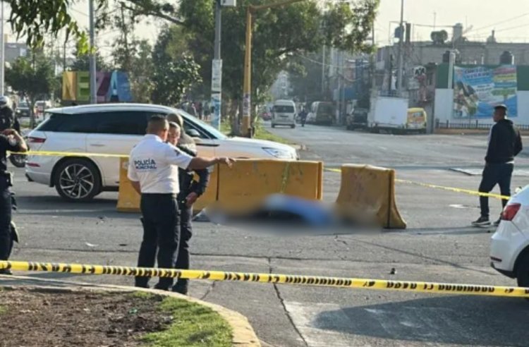 Pierde la vida motociclista tras accidente en calles de Nezahualcóyotl