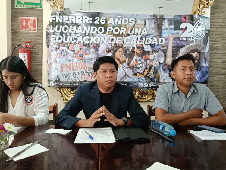 Tras denuncia, FNERRR sostendrá diálogo con gobierno oaxaqueño por caso de estudiantes desalojados