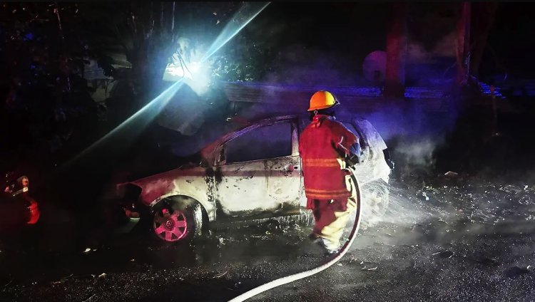 Noche violenta en Tabasco; registran quema de vehículos y un homicidio