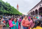 Alcalde de Valle de Santiago, Guanajuato, amenaza con desalojar plantón antorchista