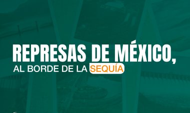 Infografía: Represas en México al borde de la Sequía