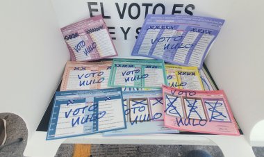 Uno de cada diez votos resultó nulo en elección judicial del 1 de junio