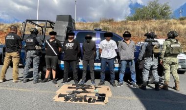 Desarticulan presunta célula delictiva del CJNG que operaba en Zacatecas