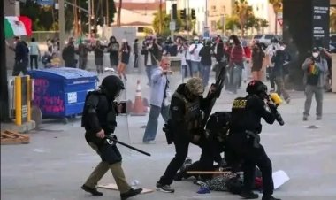 Al menos 190 personas arrestadas en medio de disturbios en California