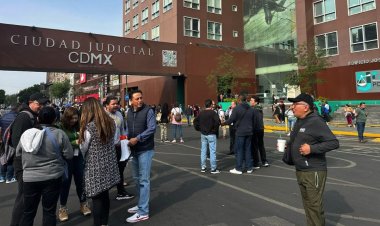 Paristas del Poder Judicial acusan a magistrado de agresiones e intento de desalojo