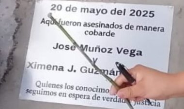 A un mes del asesinato de colaboradores de Clara Brugada, familiares y amigos rinden homenaje