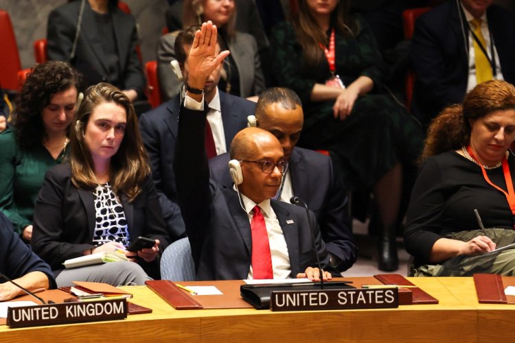 EEUU veta resolución en la ONU para cese al fuego en Gaza