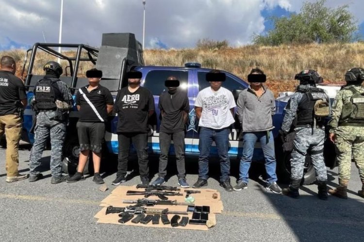 Desarticulan presunta célula delictiva del CJNG que operaba en Zacatecas
