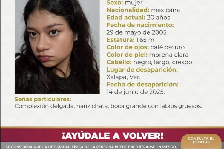 Alertan por desaparición de estudiante de música de la Universidad Veracruzana