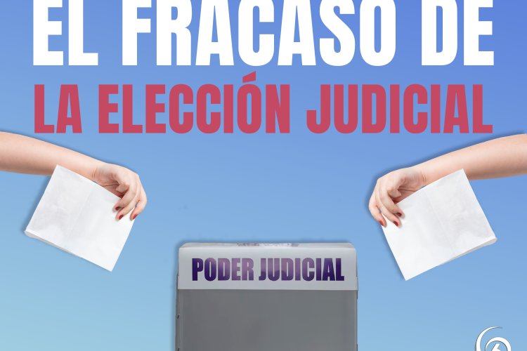 Infografía: El fracaso de la elección judicial