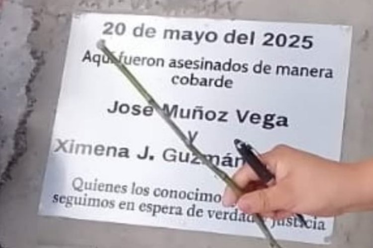 A un mes del asesinato de colaboradores de Clara Brugada, familiares y amigos rinden homenaje