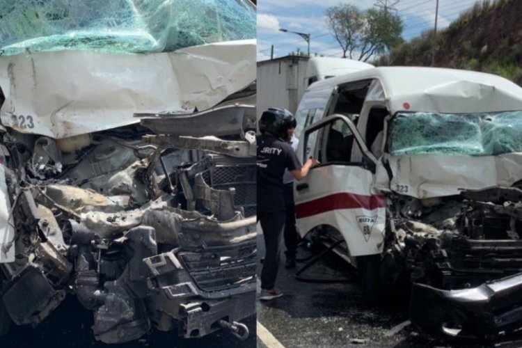 Al menos 14 heridos dejó accidente de transporte público en la México-Pachuca