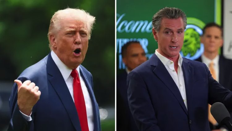 Chocan gobernador de California y Trump por uso de Guardia Nacional del estado