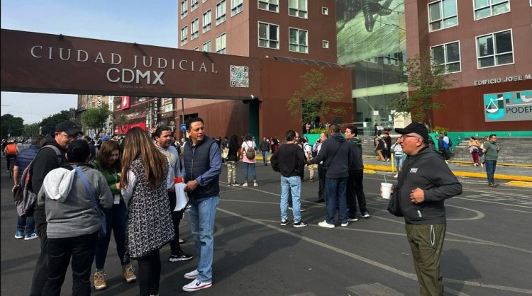 Paristas del Poder Judicial acusan a magistrado de agresiones e intento de desalojo