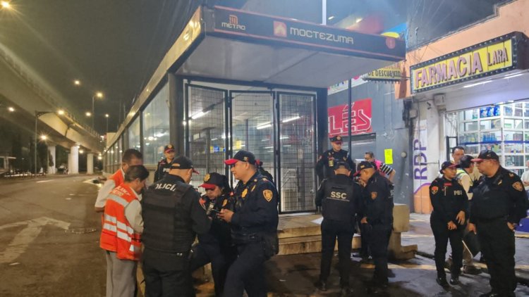 Muere mujer al interior del Metro Moctezuma de la Línea 1