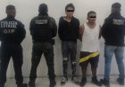 Detienen en Chimalhuacán a sujetos presuntamente responsables de robar un carro