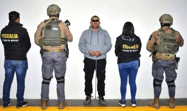 Detienen a presunto líder de “Los 300”, es investigado por extorsión y despojo en Tecámac