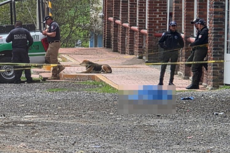 Hallan a joven sin vida y con heridas de bala afuera de iglesia en la carretera Toluca-Zitácuaro